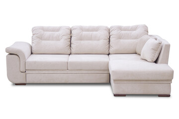 Soft furniture on a white background in isolation