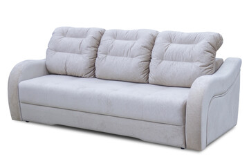 Soft furniture on a white background in isolation