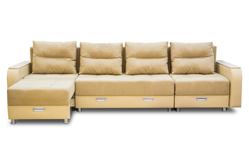 Soft furniture on a white background in isolation