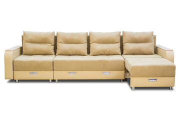 Soft furniture on a white background in isolation