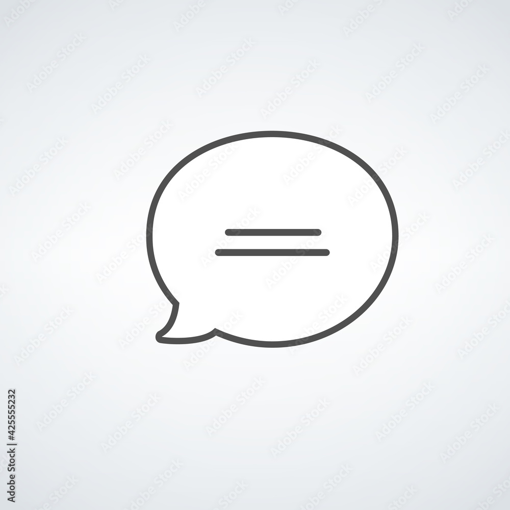 Poster speech bubble. talk communication speech bubbles. dialog elements. conversation and tech support ico