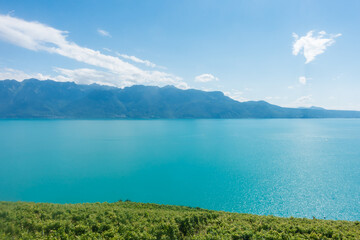 Lavaux, vignoble en terrasses - suisse