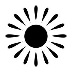 słońce ikona