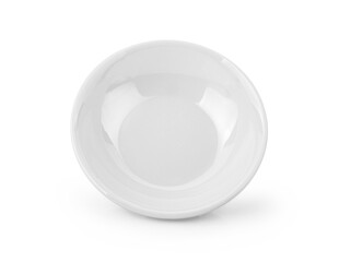 white ceramics bowl isolated on white background.