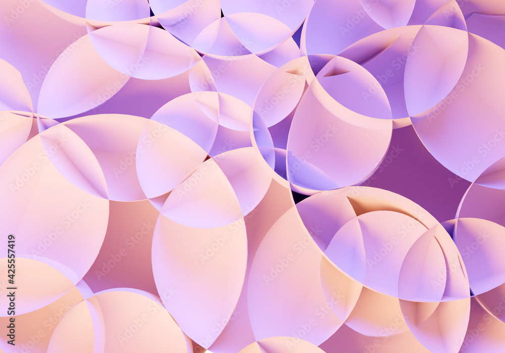 Poster 3d background. background with geometric elements. 3d background with circles of different sizes. ab