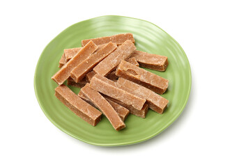 Hawthorn products on white background