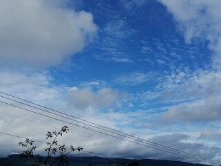 clouds in the sky
