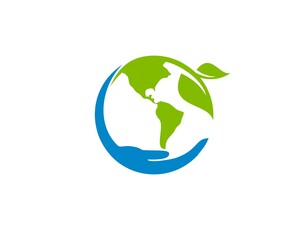 eco safe green world logo