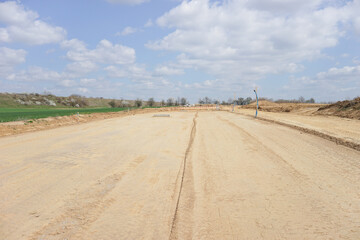 Erschliessung eines neuen Baugebietes