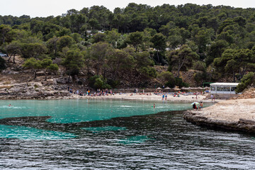 Cala Mago, the magic beach in Palma de Mallorca, spain