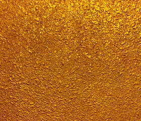 Rough wall texture material around metallic gold