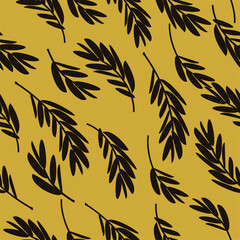 Obraz premium Illustration of a flower vector frame for photos and posters