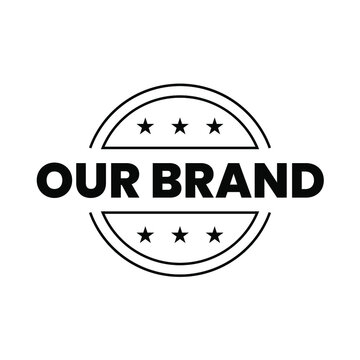 Our Brand Business Icon Badge Design Vector