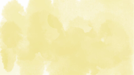 Yellow watercolor background for textures backgrounds and web banners design