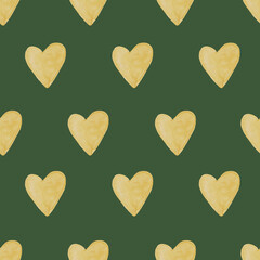 Obraz premium Organic shapes naive pattern