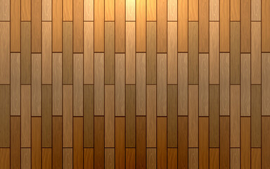 Vector wooden parquet floor. Laminate. View from above