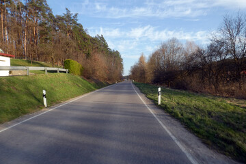 Straße von Reichmannsdorf nach Mühlhausen