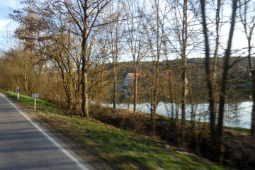 Straße von Reichmannsdorf nach Mühlhausen