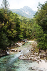 Soca river valley, Trenta, Slovenia