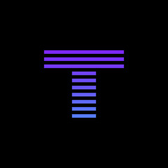 Letter T logo icon design template elements. vector illustration