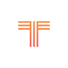 Letter T logo icon design template elements. vector illustration