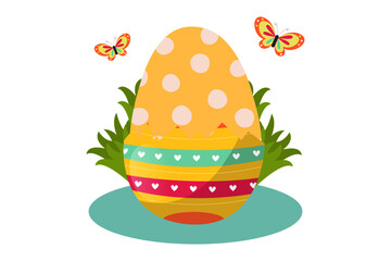 easter egg illustration
