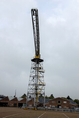Crane At The Willemsoord Complex At Den Helder The Netherlands 23-9-2019