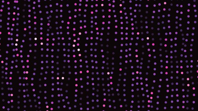 Seamless abstract fluid dots flickering background loop motion design