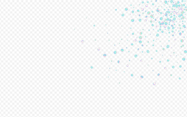 Multicolored Confetti Christmas Transparent © Natallia