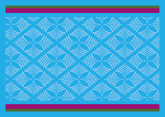 Japanese Traditional Pattern "Matsu-Bishi" geometrical Background