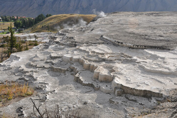 Yellowstone NP Mammoth springs