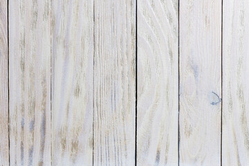 Fototapeta na wymiar Boards of white color, located apeak as a background.