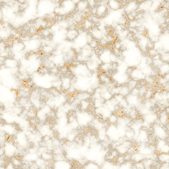 Gray light marble stone with gold texture background