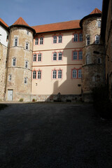Schloss Breitungen. Schloss, Gefaengnis, Breitungen, Thueringen, Deutschland, Europa    --  
Breitungen Castle. Castle, prison, Breitungen, Thuringia, Germany, Europe