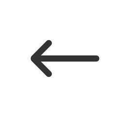 Arrow Icon in trendy flat style isolated on white background. Arrow symbol for your web site design, logo, app, UI. Vector illustration, EPS10.