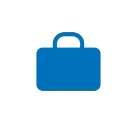 Bag icon. simple filed vector icon.