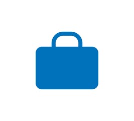 Bag icon. simple filed vector icon.