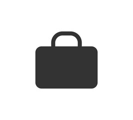 Bag icon. simple filed vector icon.