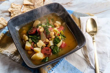 Polish Kielbasa Bean Soup