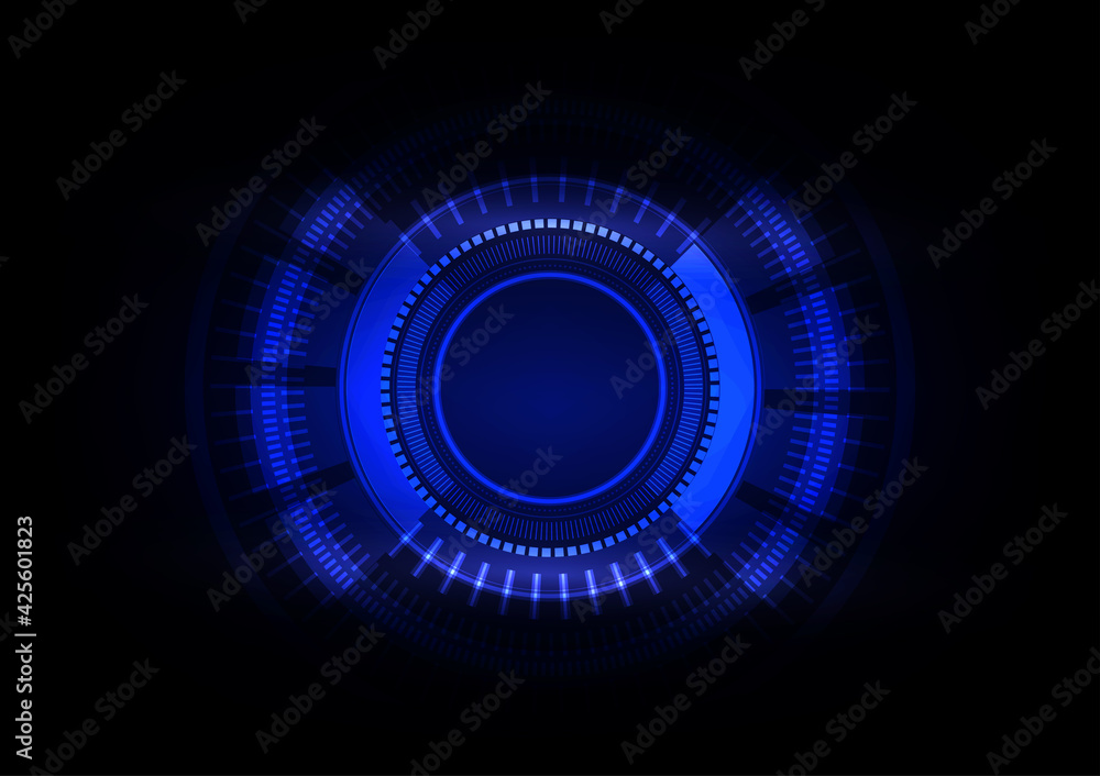 Poster abstract background. future technology digital network system communication innovation vector illust