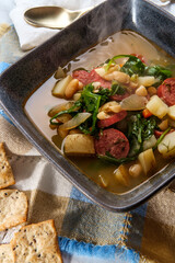 Polish Kielbasa Bean Soup