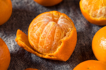 Raw Orange Organic Clementine Fruit