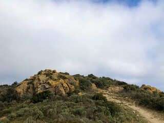 Mountain scenery at Cap de Creus