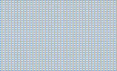 Fototapeta premium Vector polka background with small dots blue version