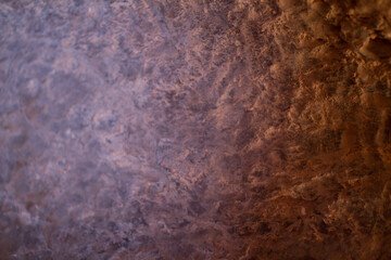 Reddish texture of clay and desert salt