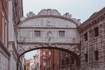 Keuken foto achterwand Brug der Zuchten Bridge of Sighs, Venice.