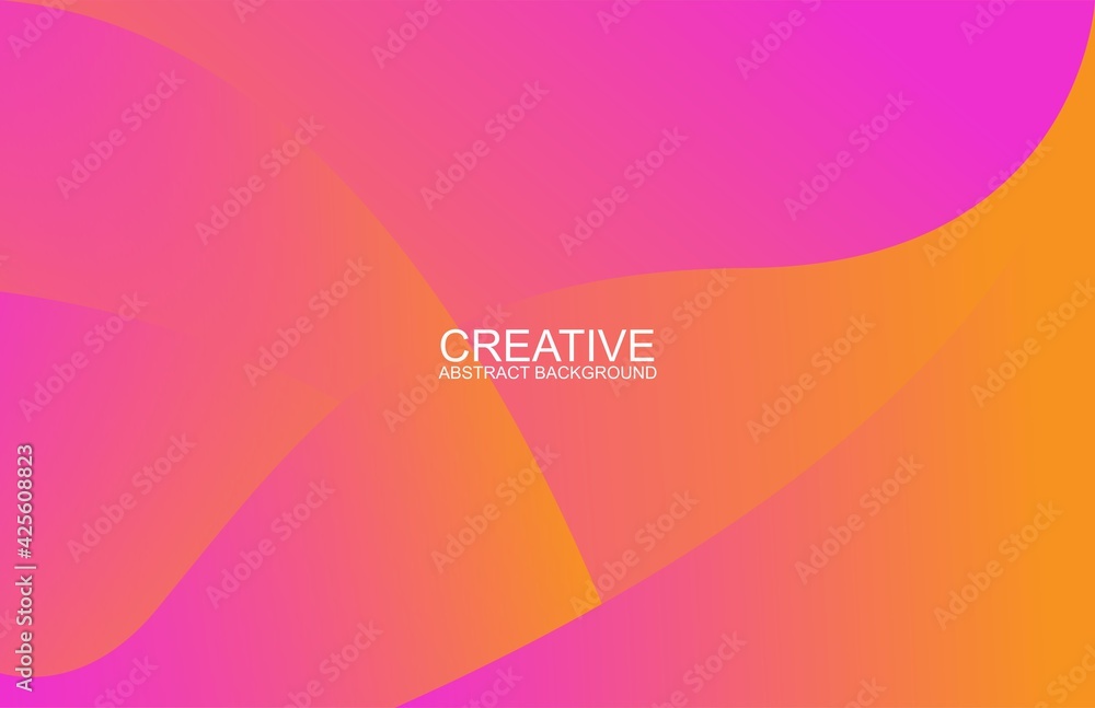 Poster background minimalist smooth color gradient