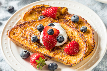 Homemade Eggnog French Toast
