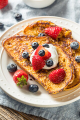 Homemade Eggnog French Toast
