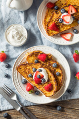 Homemade Eggnog French Toast